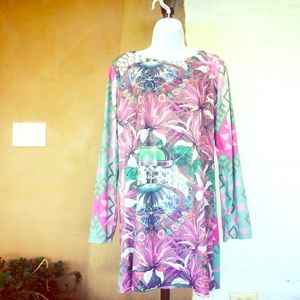 Custo Barcelona  long sleeved top sweater dress 3